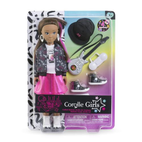 Papusa Corolle Melody Set Studio Muzical, 28cm