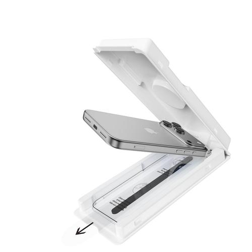 Folie Sticla premium cu aplicator inclus Devia Van Series Crystal Diamond DVFVCSIXVIIAKB pentru Apple iPhone Air (Transparent)