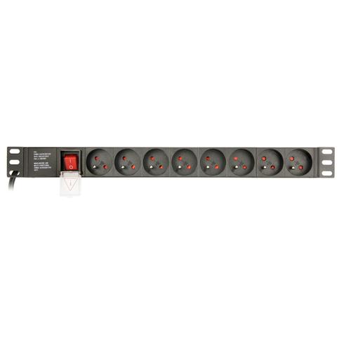 Prelungitor PDU APC Gembird EG-PDU-014-FC14, 3 m (Negru)