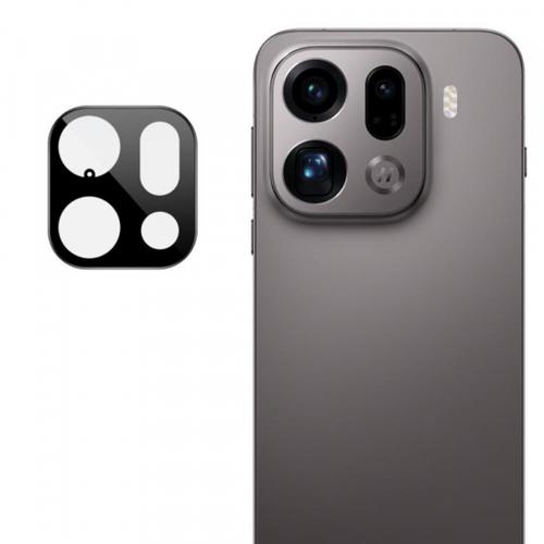 Folie de protectie Camera Spate Techsuit pentru Oppo Find X9 Pro, Sticla Securizata, Neagra