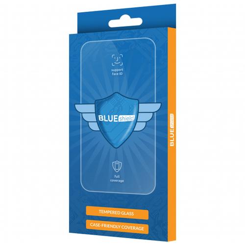 Folie de protectie Ecran Blue Shield pentru Honor X7b 5G / 90 Smart / X7b 4G, Sticla Securizata, Edge Glue, Case Friendly