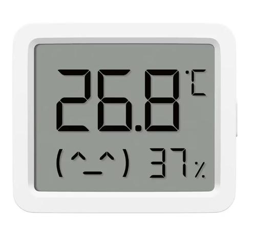 Monitor de temperatura si umiditate Xiaomi Mi 3 Mini QBH4312GL, Conectare Xiaomi Home (Alb)