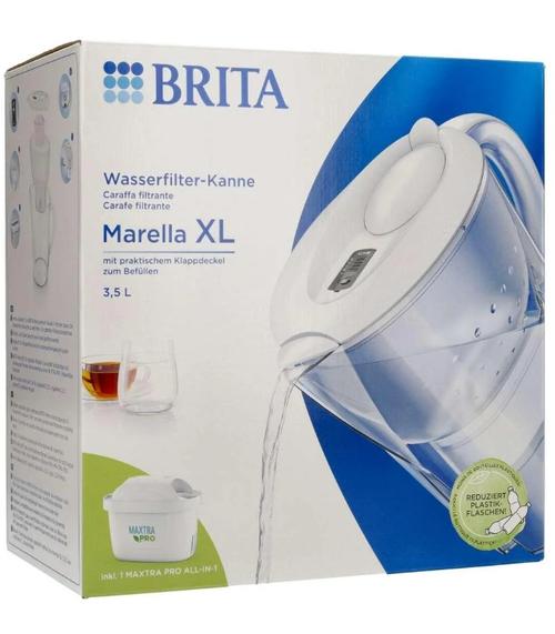 Cana filtranta BRITA Marella XL 125271, 3.5 L, Cartus Maxtra Pro (Alb)