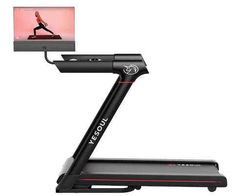 Banda de alergat YESOUL T3 Plus, viteza maxima 14km/h, greutate suportata 130kg, Negru