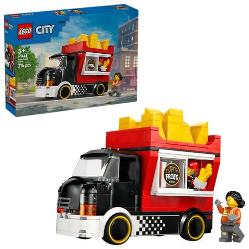 LEGO® City - Furgoneta de cartofi prajiti 60488, 216 piese