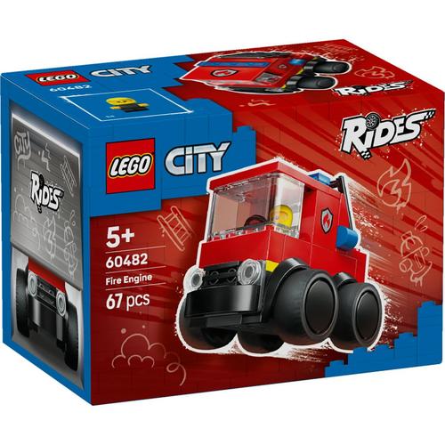LEGO® City - Vehicule – Camioneta de pompieri 60482, 67 piese