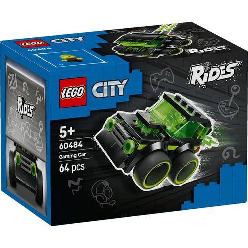 LEGO® City - Vehicule – Masina de curse din jocuri video 60484, 64 piese