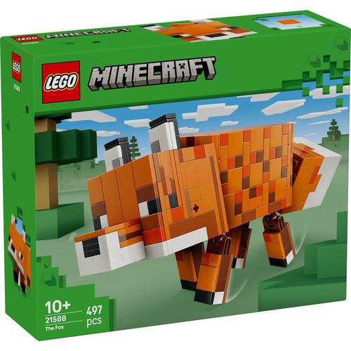 LEGO® Minecraft - Vulpea 21588, 497 piese