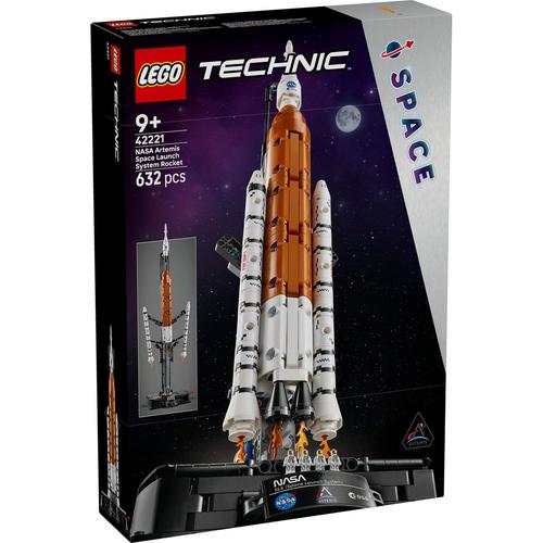 LEGO® Technic - Racheta Sistemului de lansare spatiala NASA Artemis 42221, 632 piese
