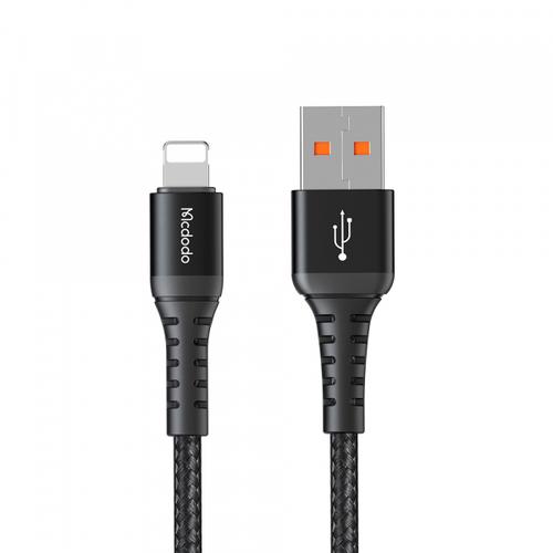 Cablu Date/Incarcare McDodo CA-2261, USB-A - Lightning, 18W, 1m (Negru)