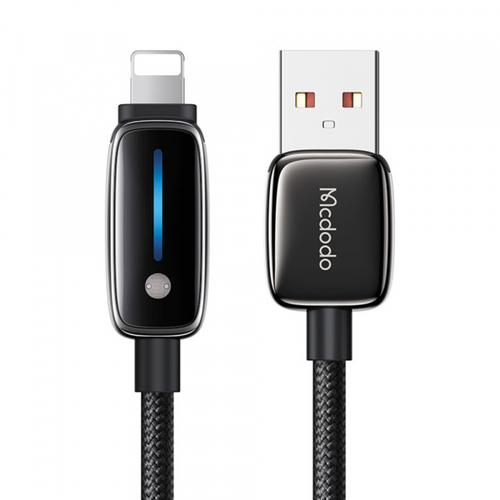Cablu Date/Incarcare McDodo CA-0010, USB-A - Lightning, 18W, 1.2m (Negru)