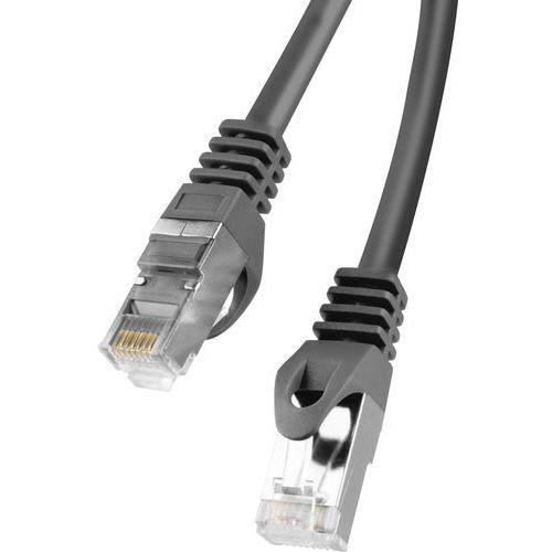 Cablu de retea din fibra optica, Lanberg, RJ45 cat.6 FTP 5m, Negru