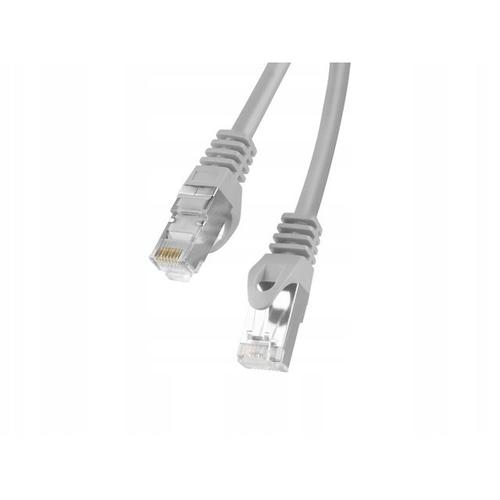 Cablu de retea din fibra optica Lanberg, RJ45 cat.6 FTP 2m, Gri