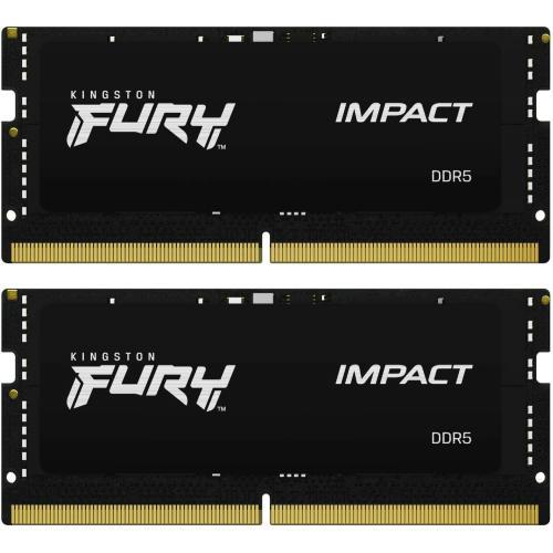 Memorii laptop SO-DIMM Kingston Fury Impact, 32GB, DDR5-6400MHz, CL38