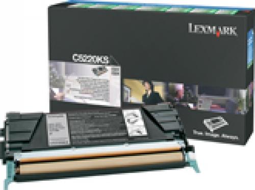 Toner Lexmark  C5220KS (Negru - program return)