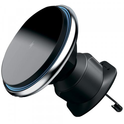 Suport si Incarcator Auto Wireless Proove Magic Circle, 15W, 1.67A, WHMC15020006 (Argintiu)