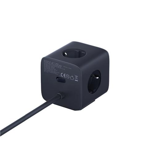 Incarcator de retea tip prelungitor Baseus EnerFill FA11, 6-in-1 Charging Station, 67W (Negru)