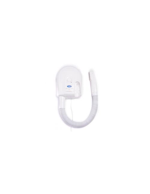 Uscator de par si corp Limpio HD 100-15, 1000 W, 15m/s, Oprire automata, Protectie umiditate, Reglaj temperatura, Priza incorporata (Alb)
