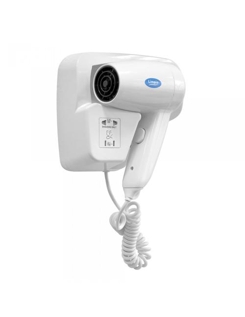 Uscator de par Limpio HD 120-18BR, 1200 W, Protectie umiditate, Reglaj temperatura (Alb)