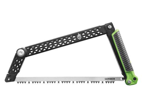 Fierastrau Gerber Freescape Pliabil, Inox/Cauciuc (Negru/Verde)