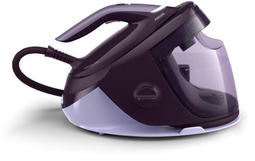 Statie de calcat Philips Seria 7000 PSG7150/30, 2100 W, 8 bar, Rezervor 1.8 l, Jet de abur 600 g/min, Sistem anticalcar, Depozitare cablu (Violet)