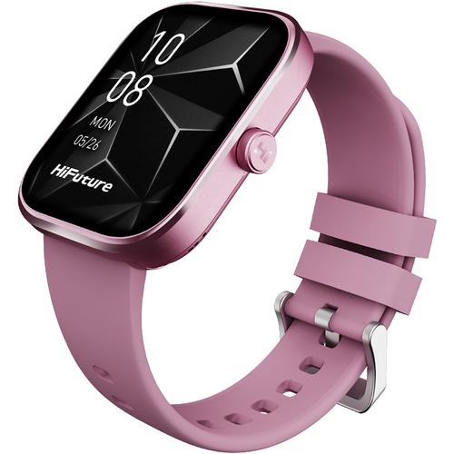 Smartwatch HiFuture LUME PRO, carcasa aluminiu, Display Amoled, Apeluri Bluetooth, pana la 7 zile autonomie, 1 ATM (Roz)