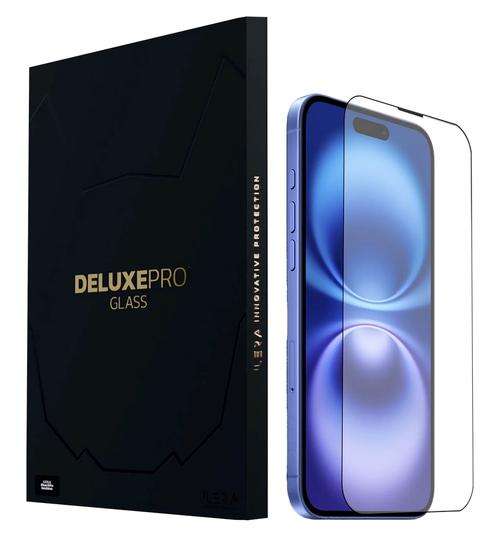 Sticla de protectie iLera DeLuxe Frosted pentru iPhone 16 Pro