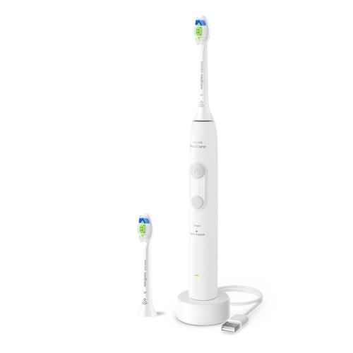 Periuta de dinti electrica Philips Seria 4100 HX4042/41, 2 viteze, 2 moduri periaj, Timer, 2 capete incluse (Alb)