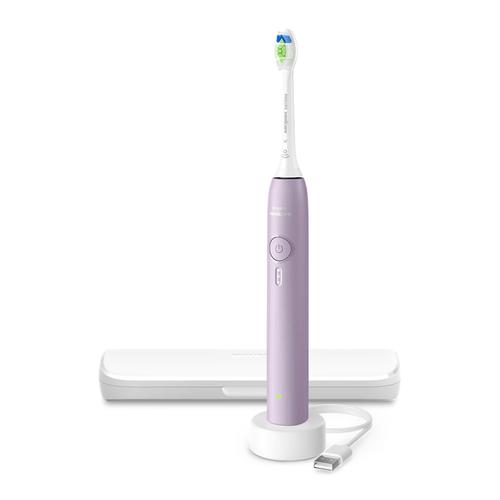 Periuta de dinti electrica Philips Seria 3100 HX4033/27, 3 viteze, 31000 miscari/minut, indicator luminos, Timer (Roz)