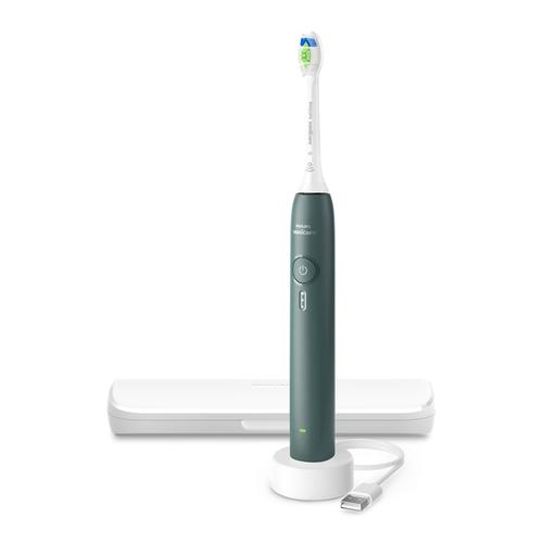 Periuta de dinti electrica Philips HX4033/26, 3 viteze, 31000 miscari/minut, indicator luminos, Timer (Verde)