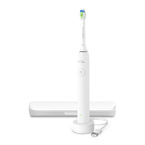 Periuta de dinti electrica Philips HX4033/21, 3 viteze, 31000 miscari/minut, indicator luminos, Timer (Alb)