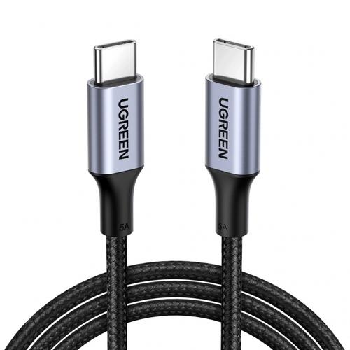 Cablu Date/Incarcare UGREEN US316, USB-C - USB-C, 100W, 0.5m (Gri)