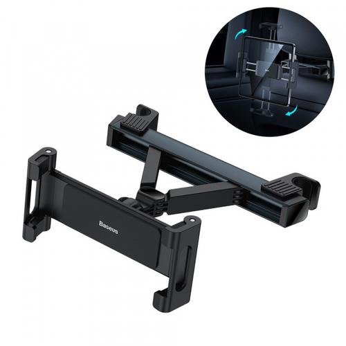 Suport Auto Tetiera Baseus Joyride Propentru Telefon / Tableta, 4.7inch - 12.3inch, SUTQ000001 (Negru)