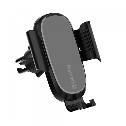 Suport si Incarcator Auto Wireless ColorWay CW-CHAW038Q, 15W, 1.67A (Negru)