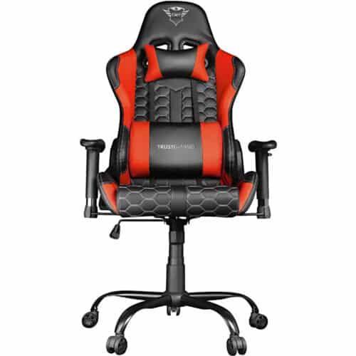 Scaun Gaming Trust GXT 708R, reglabil (Negru/Rosu)