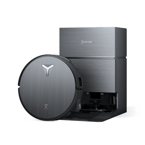 Aspirator robot Ecovacs Deebot X11 Pro Omni, Recipient praf 0.22 l, Autonomie 207 minute, 19500 Pa, 400mp, OZMO ROLLER 2.0, ZeroTangle 3.0, AIVI 3D (Negru)