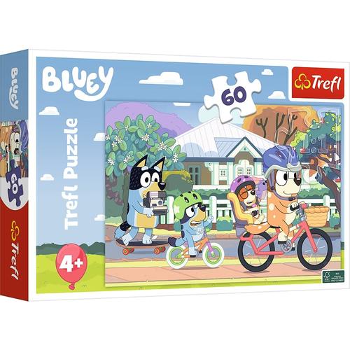 Puzzle Trefl, Bluey, Minunata Bluey, 60 piese