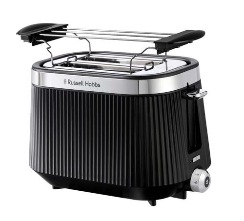Prajitor de paine Russell Hobbs Bronte 26760-56, 2 felii, 6 trepte putere, 980 W (Negru)