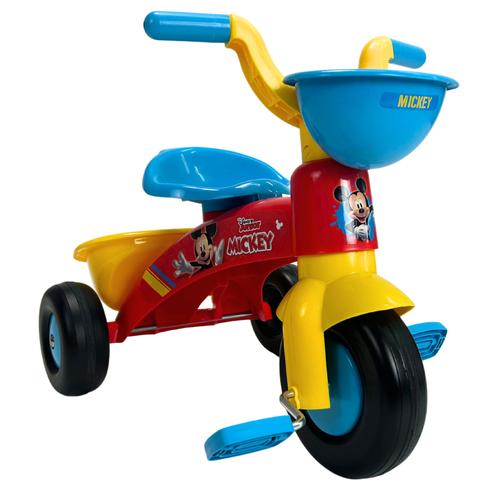 Tricicleta cu pedale pentru copii Injusa Disney Mickey Mouse, 1-3 ani, Multicolor
