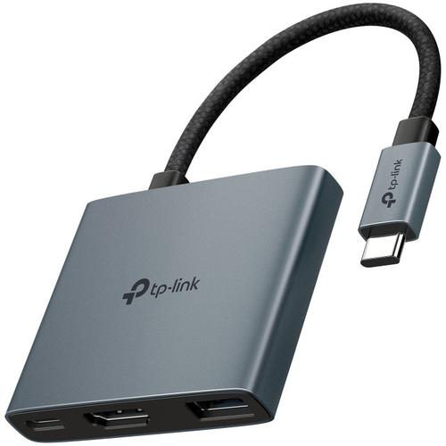 Hub USB Type-C TP-Link UH3020C, 3-in-1 , 1 x HDMI, 1 x PD USB-C 100W, 1 x USB 3.0, carcasa aluminiu
