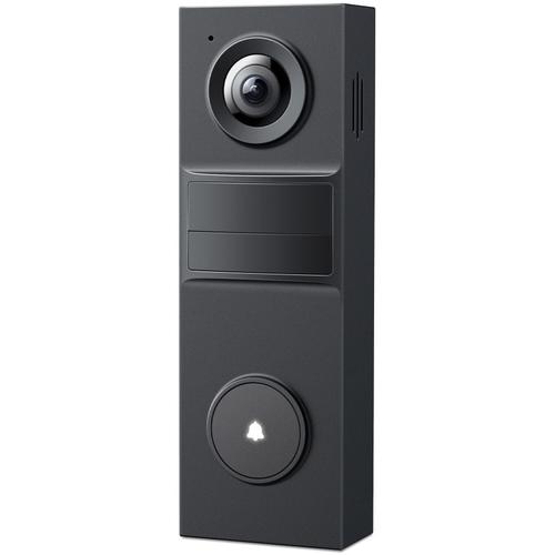 Camera de supraveghere wireless cu sonerie TP-Link Tapo D205, 2K 3MP, unghi de vizualizare larg 160°, detectare inteligenta de persoane, baterie reincarcabila 5200mAh, suporta panou solar Tapo, Two-Way Audio, IP54