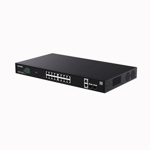 Switch Tenda TEG2220P-16-250W, Negru