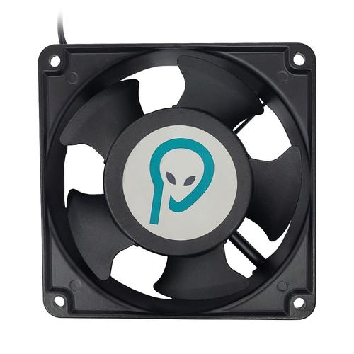 Unitate racire SPACER, 1U pentru rack 19″, 120mm, 1700rpm, 36dBA, flux aer 59cfm, otel 1.5mm, cablu 1.6m, Negru
