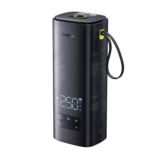 Compresor auto Baseus Mega Series C11123202111-00,  Dublu cilindru, LED, 120 W max (Negru)