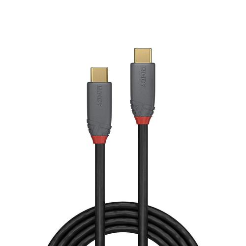 Cablu de date Lindy LY-36902, 1.5m, USB 3.2 Type C, 20Gbps, 5A, PD