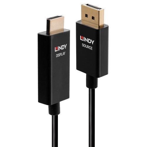 Cablu Lindy LY-40925, DisplayPort - HDMI, 1m
