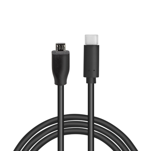 Cablu alimentare si date LOGILINK CU0196, USB Type-C (T) la Micro-USB (T), 0.5m, 2x ecranat, conectori placati cu nichel, Negru