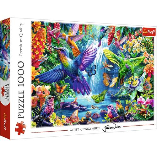 Puzzle Trefl - Colibri Tropicali, 1000 piese