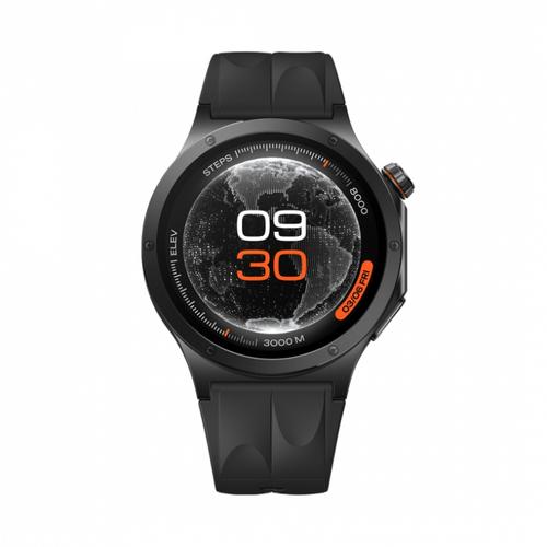 Smartwatch OnePlus Watch 4, 46mm, Procesor Qualcomm Snapdragon W5, Bluetooth, 2GB RAM, 32GB Flash, Ecran LTPO OLED, GPS, Wi-Fi, Wear OS (Negru)