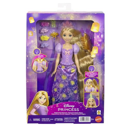 Set de joaca Disney Princess Parul magic al lui Rapunzel cu papusa si accesorii
